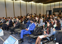 Youth Forum kicks off in Baku as part of 7th UNAOC Global Forum. Azerbaijan, Baku, 25 apr. 2016